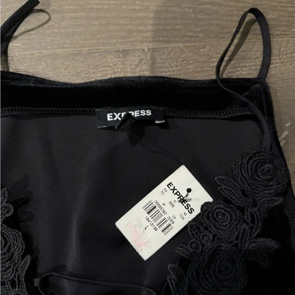 NWT Express Black Bodysuit - Picture 2 of 2